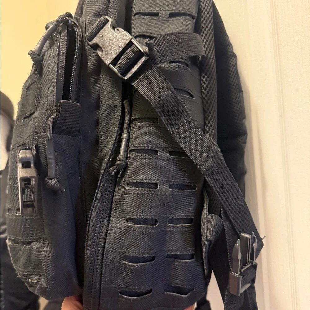 Tactical Black Backpack
